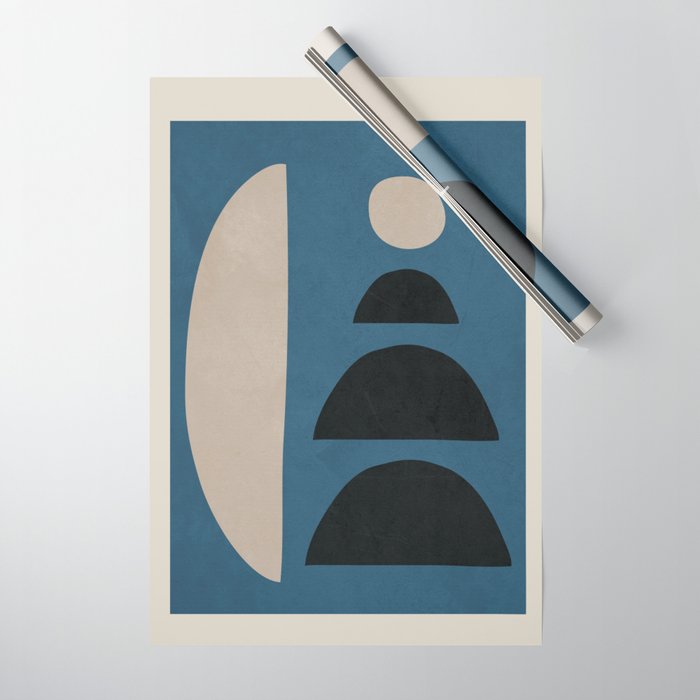 Abstract Balance 8 Wrapping Paper Gallery Image 1