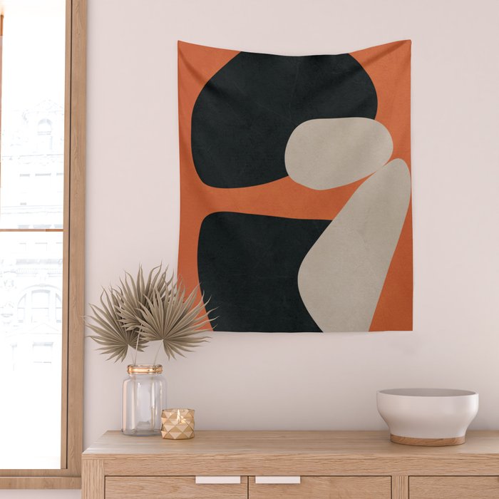 Abstract Balance 4 Wall Tapestry Gallery Image 2