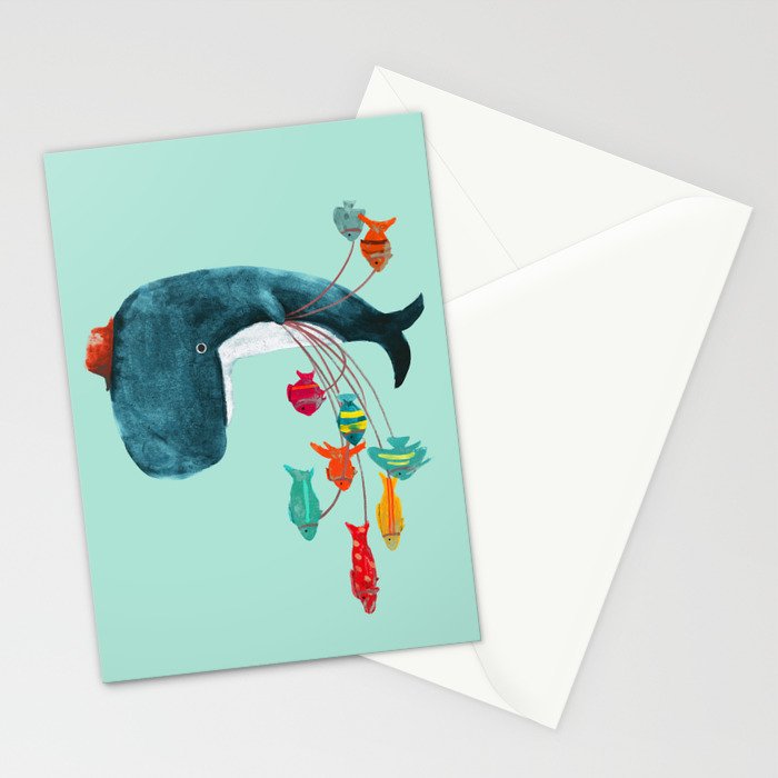 My Pet Fish Stationery Card Gallery Image 2