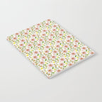Summer Floral - pink & yellow Notebook Gallery Image 2
