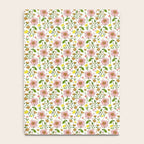 Summer Floral - pink & yellow Notebook Gallery Image 4