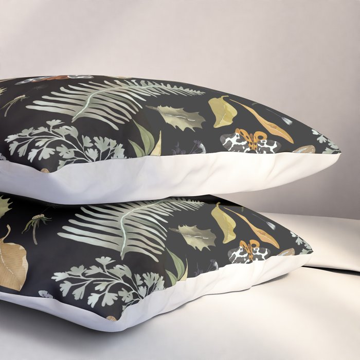 Moths Mystical Woodland D Pillow Sham Gallery Image 3
