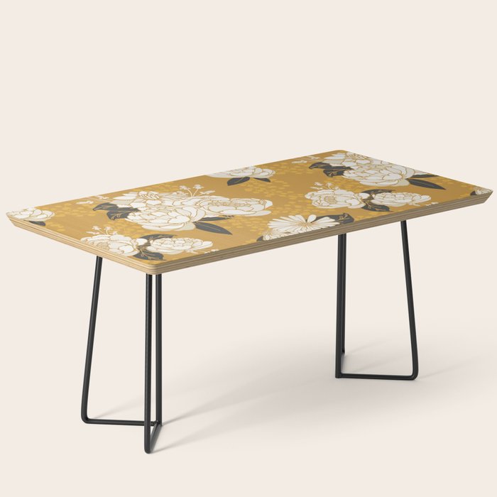 Glam Florals - Gold Coffee Table Gallery Image 1