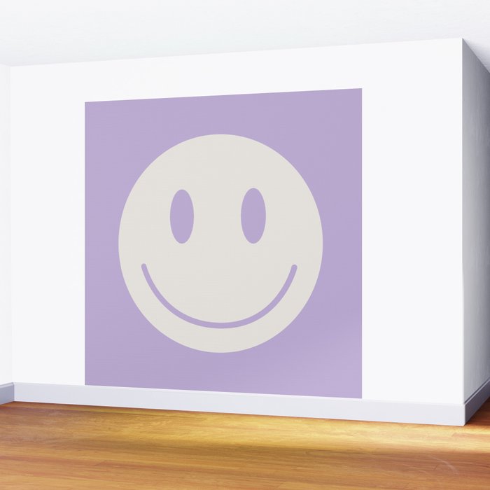 Happy Thoughts Lavender Wall Mural Gallery Image 2