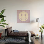 Happy Thoughts Lavender Wood Wall Art Gallery Image 2