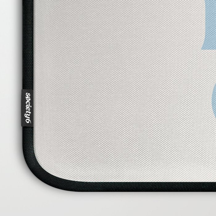 You Are Doing Great Baby Blue Laptop Sleeve Gallery Image 3