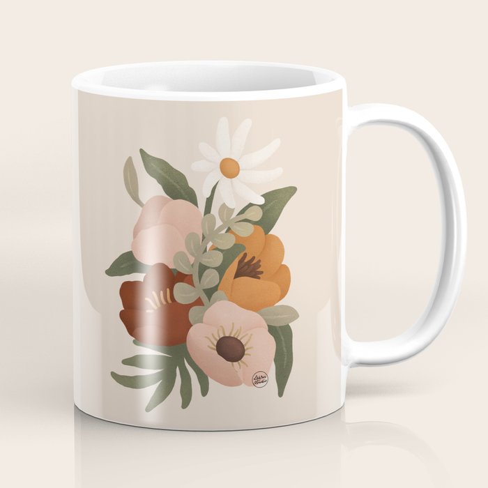 Gloria Floral Coffee Mug Gallery Image 1