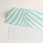 Minimalist Palm Leaf - Mint Green Wrapping Paper Gallery Image 2