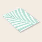 Minimalist Palm Leaf - Mint Green Notebook Gallery Image 2