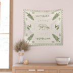 Vintage Oregon (Cream) Wall Tapestry Gallery Image 2