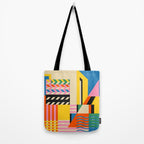South France coast Landscape Tote Bag Gallery Image 2
