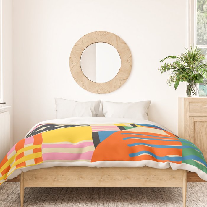 South France coast Landscape Duvet Cover Gallery Image 3