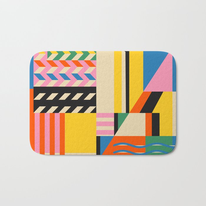 South France coast Landscape Bath Mat Gallery Image 1