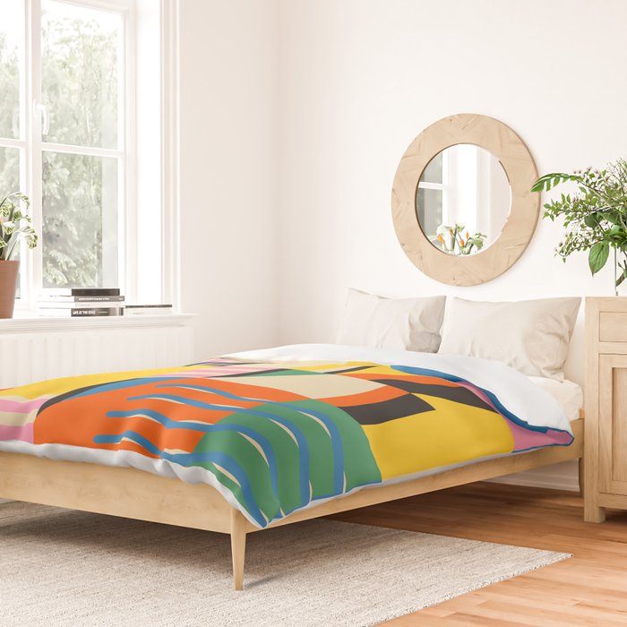South France coast Landscape Duvet Cover Gallery Image 2
