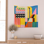 South France coast Landscape Wall Tapestry Gallery Image 2