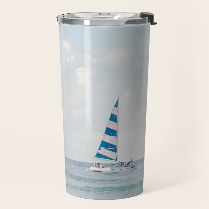 Happy Sailing - Ocean Photography Travel Mug Gallery Image 2
