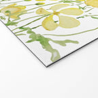 yellow buttercup flowers filed watercolor  Welcome Mat Gallery Image 2