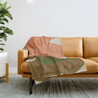 Petals #7 Throw Blanket Gallery Image 1