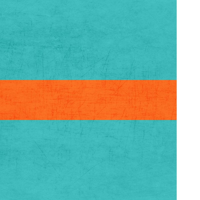 aqua and orange classic Coffee Mug Gallery Image 2