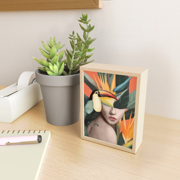 Tropical Reverie Mini Art Print Gallery Image 2