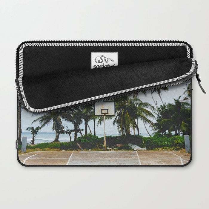 Basketball on Isla Bastimento, Bocas del Toro, Panama Laptop Sleeve Gallery Image 2