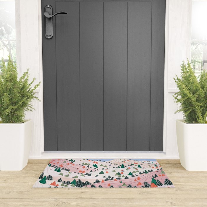 Winter Wonderland Welcome Mat Gallery Image 3