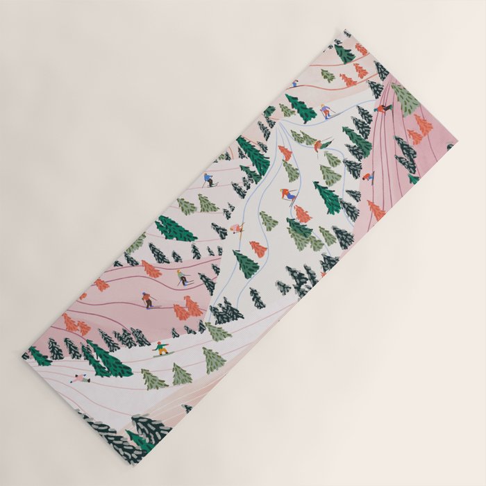 Winter Wonderland Yoga Mat Gallery Image 1