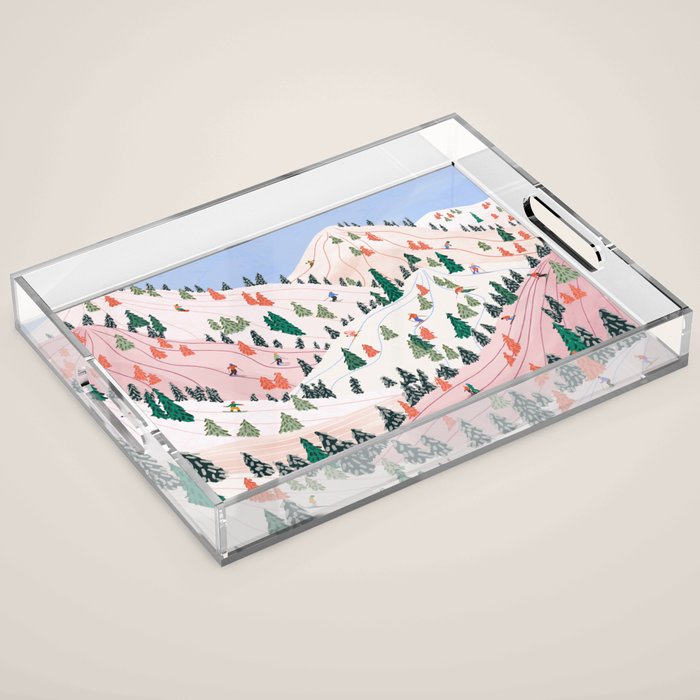 Winter Wonderland Acrylic Tray Gallery Image 1