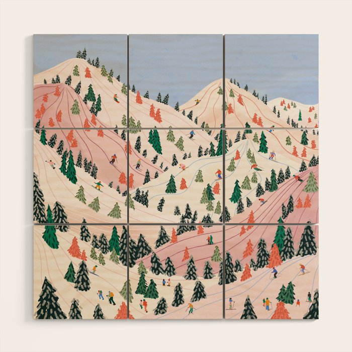 Winter Wonderland Wood Wall Art Gallery Image 1