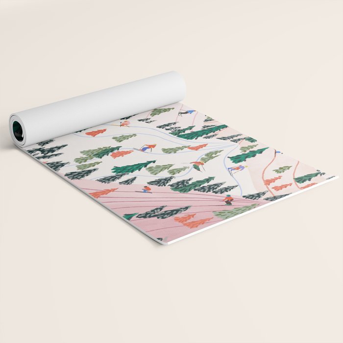 Winter Wonderland Yoga Mat Gallery Image 2