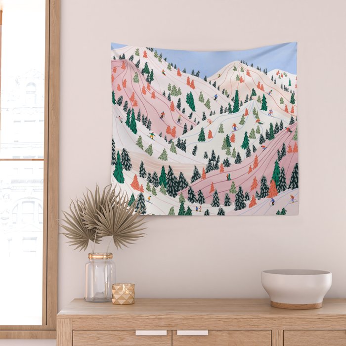 Winter Wonderland Wall Tapestry Gallery Image 2