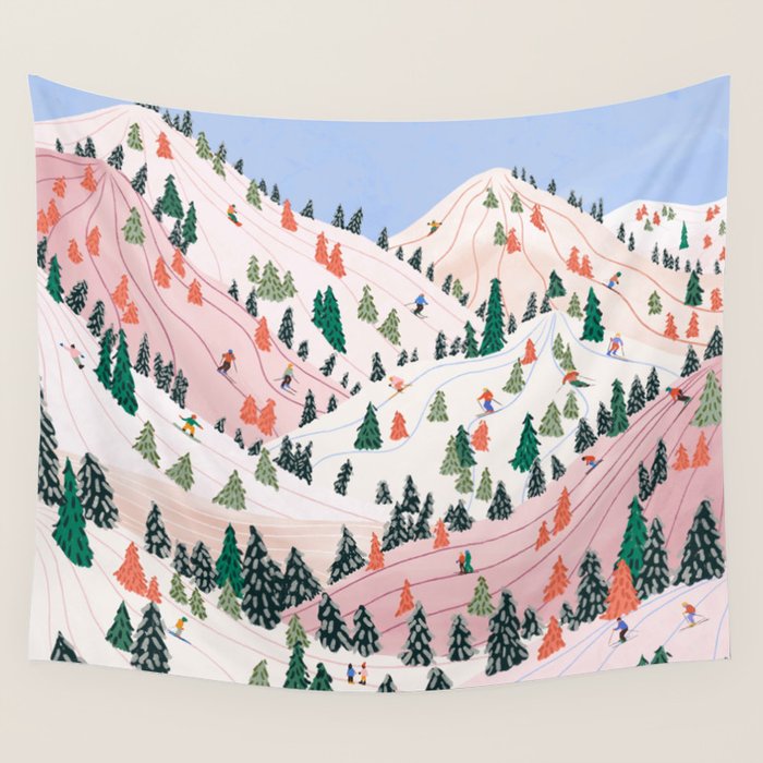 Winter Wonderland Wall Tapestry Gallery Image 4