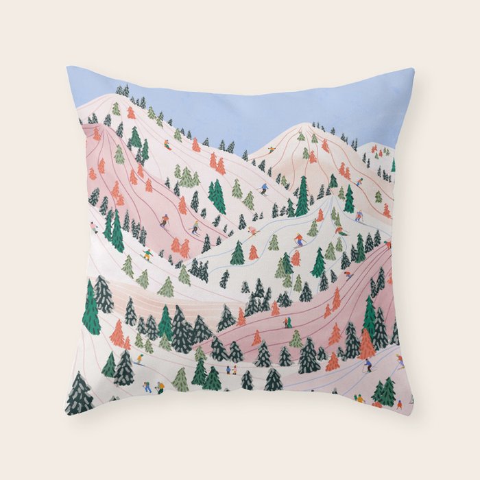 Winter Wonderland Throw Pillow Gallery Image 6