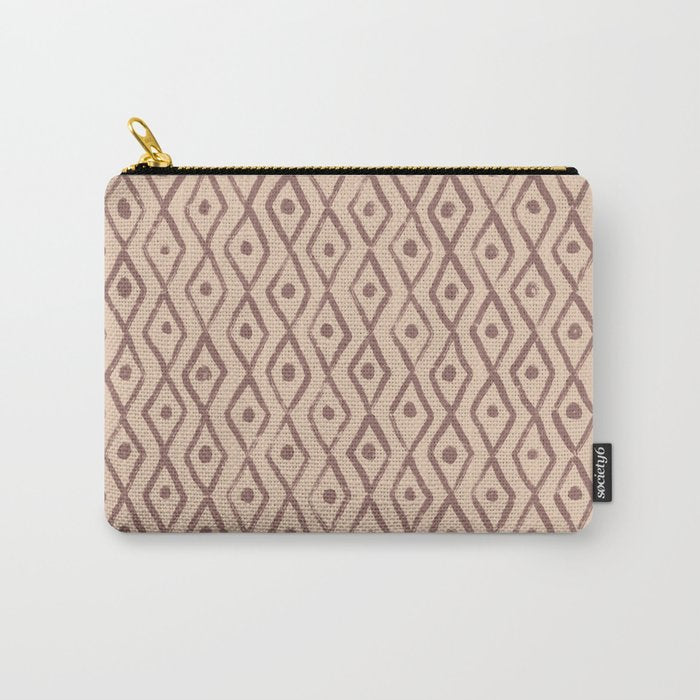 Simple Hand Drawn Pattern #7 Carry All Pouch Gallery Image 1