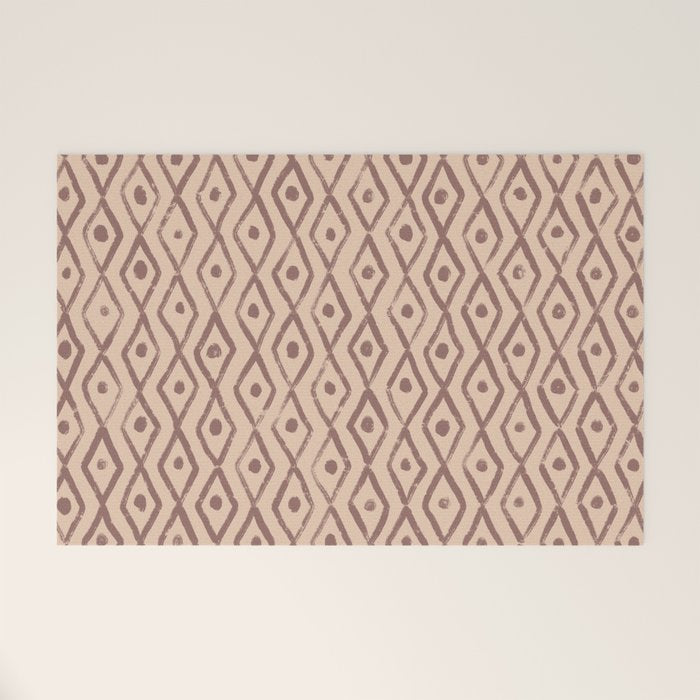 Simple Hand Drawn Pattern #7 Welcome Mat Gallery Image 1
