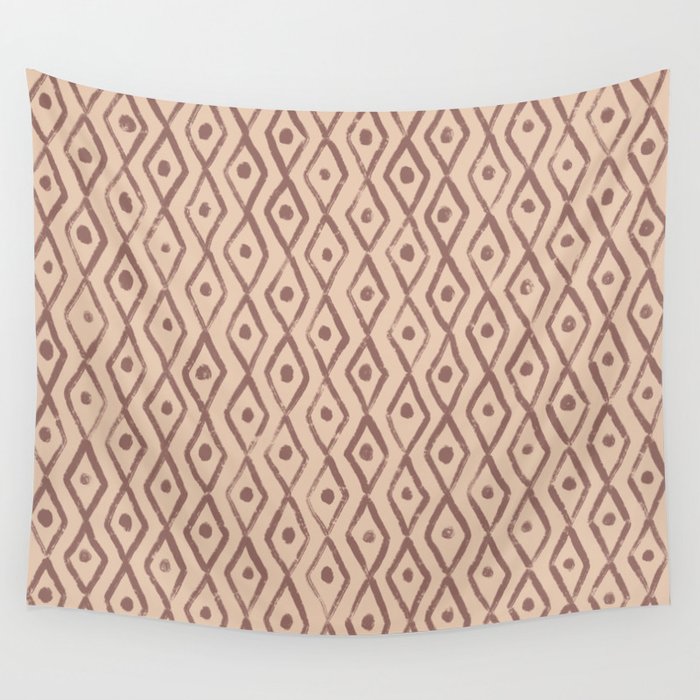 Simple Hand Drawn Pattern #7 Wall Tapestry Gallery Image 4