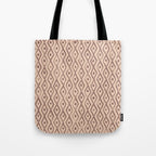 Simple Hand Drawn Pattern #7 Tote Bag Gallery Image 1