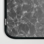 Vintage 1948 women swimming fashion photoshoot fun in the summertime black and white photographic art print Laptop Sleeve Gallery Image 3