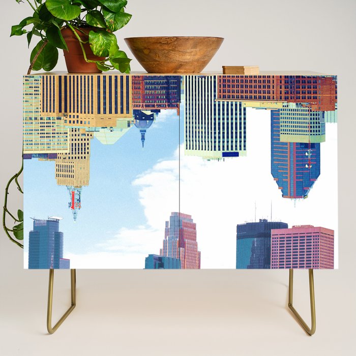 Twin Cities Minneapolis and Saint Paul Credenza Gallery Image 1