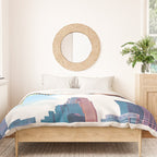 Twin Cities Minneapolis and Saint Paul Duvet Cover Gallery Image 3