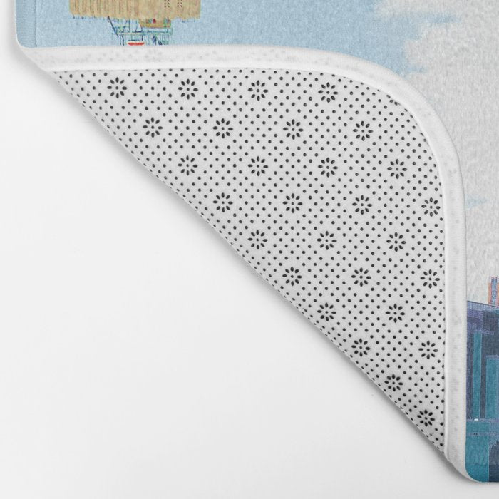 Twin Cities Minneapolis and Saint Paul Bath Mat Gallery Image 2