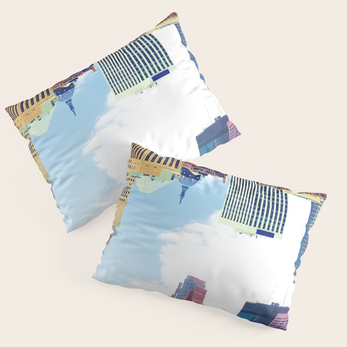 Twin Cities Minneapolis and Saint Paul Pillow Sham Gallery Image 3