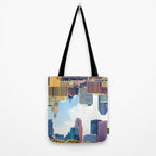 Twin Cities Minneapolis and Saint Paul Tote Bag Gallery Image 2