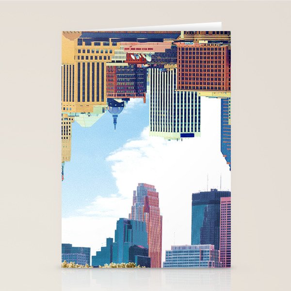Twin Cities Minneapolis and Saint Paul Stationery Card Gallery Image 1