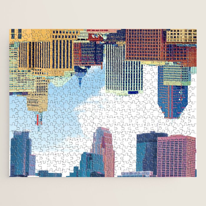 Twin Cities Minneapolis and Saint Paul Jigsaw Puzzle Gallery Image 1