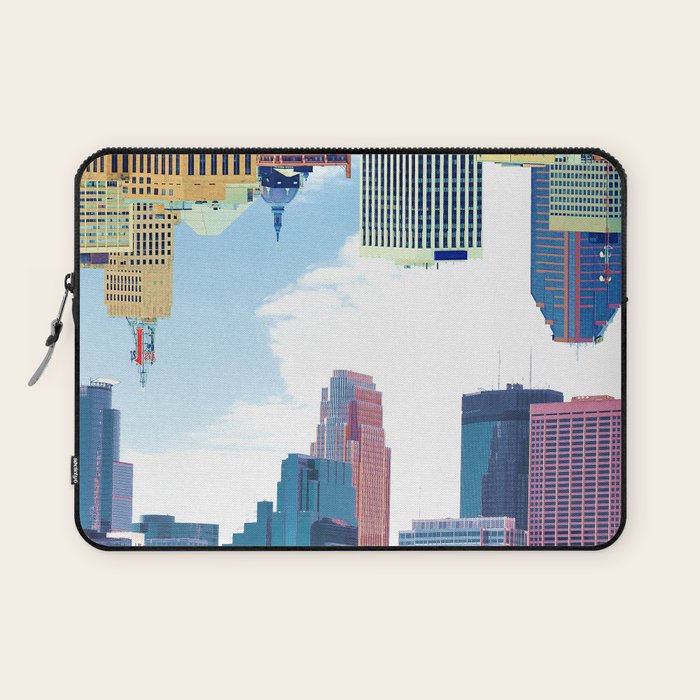 Twin Cities Minneapolis and Saint Paul Laptop Sleeve Gallery Image 1