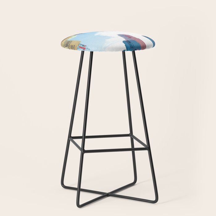 Twin Cities Minneapolis and Saint Paul Stool Gallery Image 1