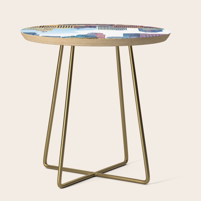 Twin Cities Minneapolis and Saint Paul Side Table Gallery Image 1