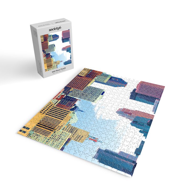 Twin Cities Minneapolis and Saint Paul Jigsaw Puzzle Gallery Image 2