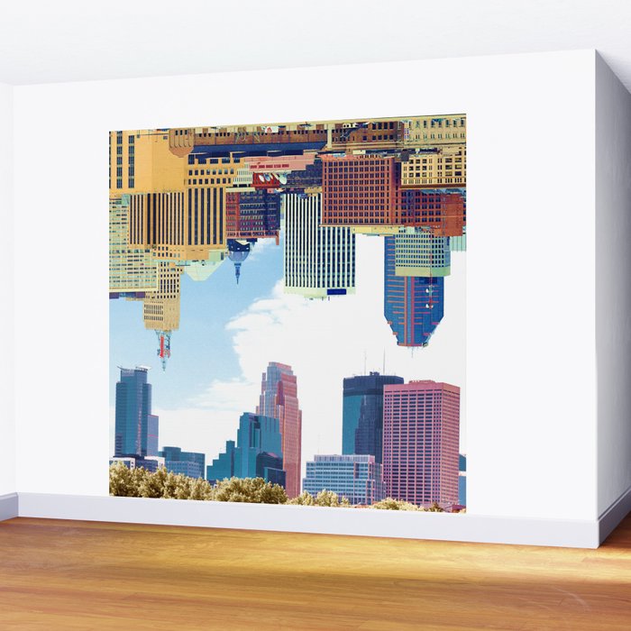 Twin Cities Minneapolis and Saint Paul Wall Mural Gallery Image 2